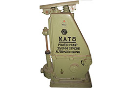 kato jack pump piston pump